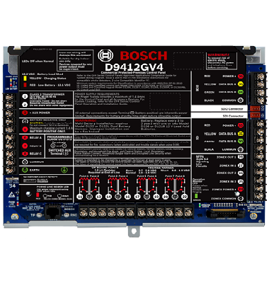 D9412GV4 Control Panel